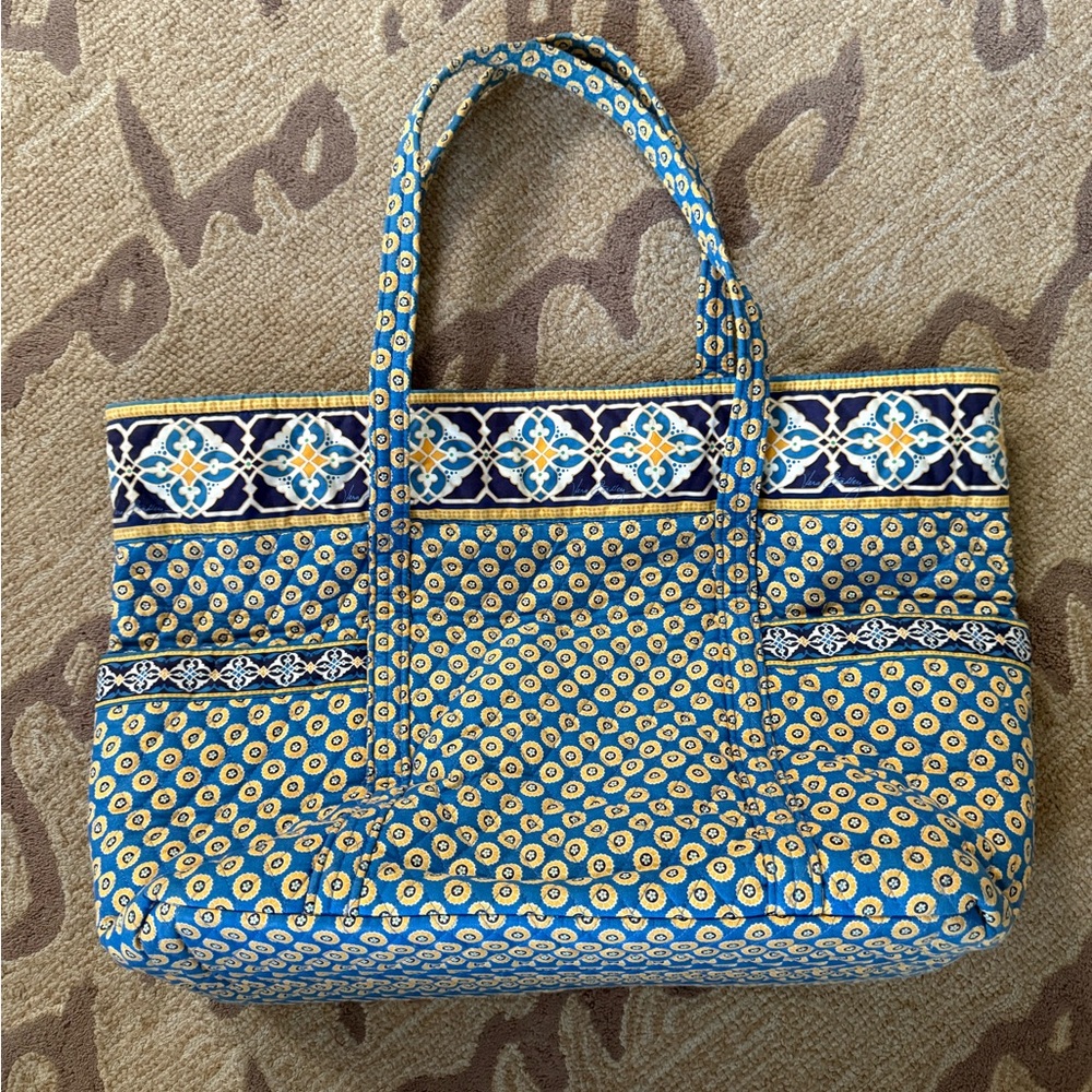 Vera Bradley Get Carried Away Large Travel Tote Bag